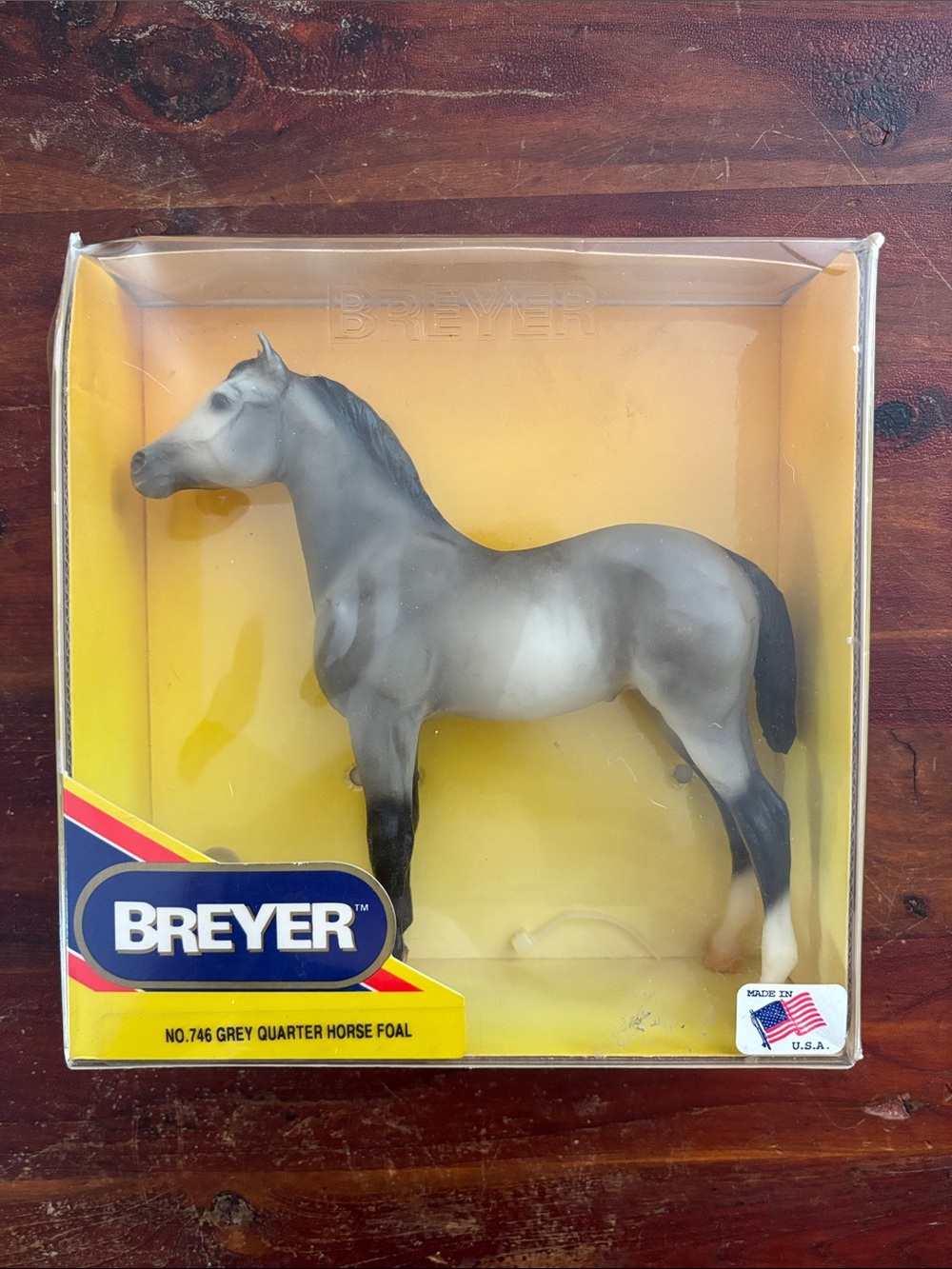Vintage Breyer #746 grey quarter horse foal